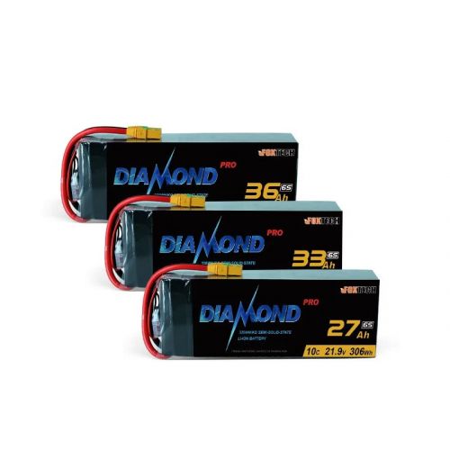 Аккумулятор Diamond Pro 14S 51.1V 27/33/36Ah 330Wh/кг, полутвёрдый Li-ion для БПЛА