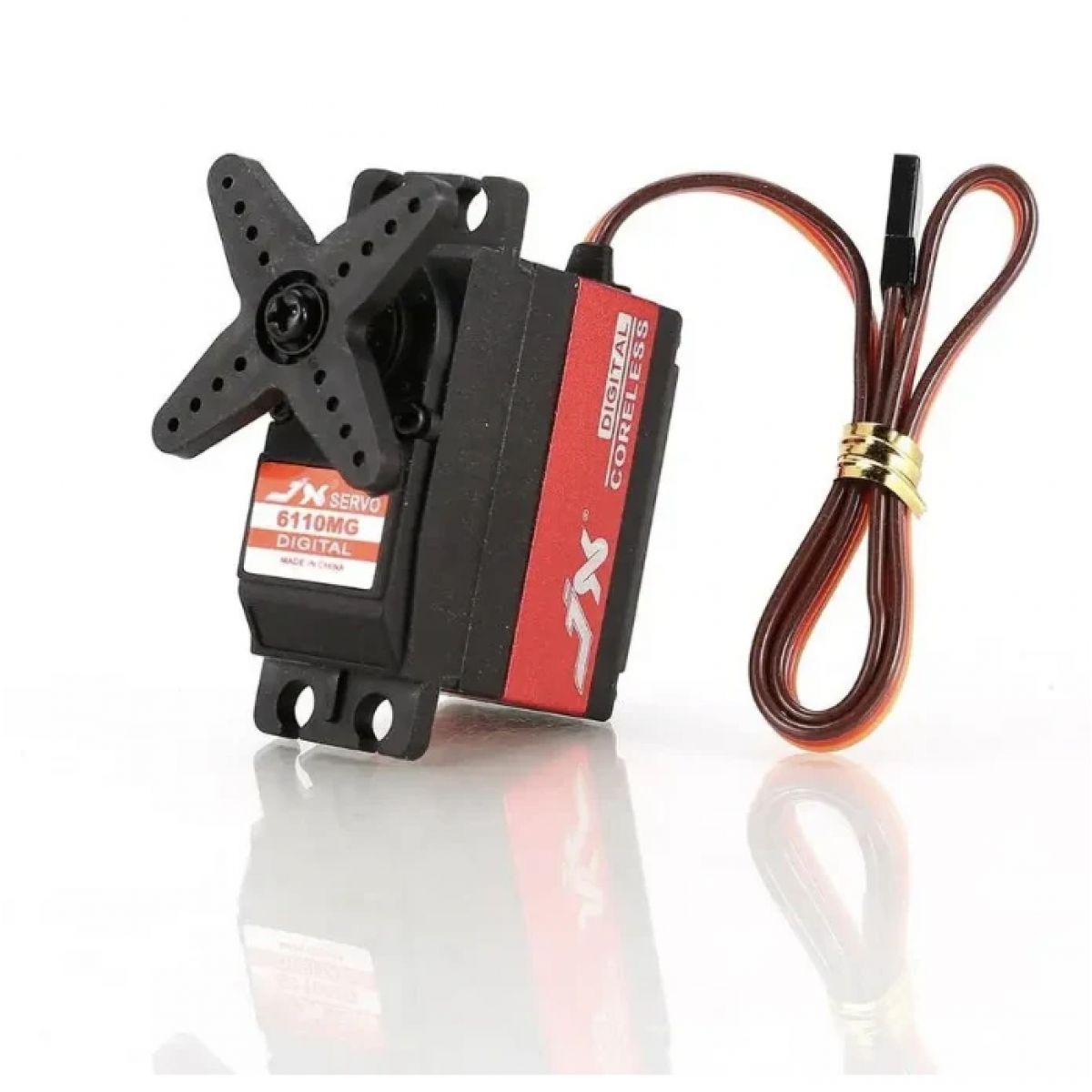 JX Servo PDI-6110MG — цифровой стандартный сервопривод с металлическими шестернями и coreless мотором JX Servo PDI-6110MG — цифровой стандартный сервопривод с металлическими шестернями и coreless мотором