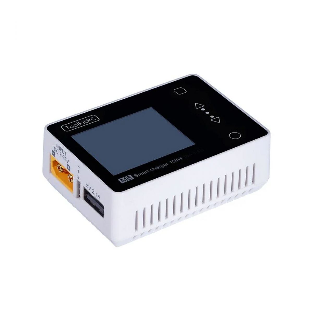 ToolkitRC M6 Зарядное устройство DC 150W 10A LCD 2S-6S Lipo Balance Charger Discharger для FPV дронов ToolkitRC M6 Зарядное устройство DC 150W 10A LCD 2S-6S Lipo Balance Charger Discharger для FPV дронов
