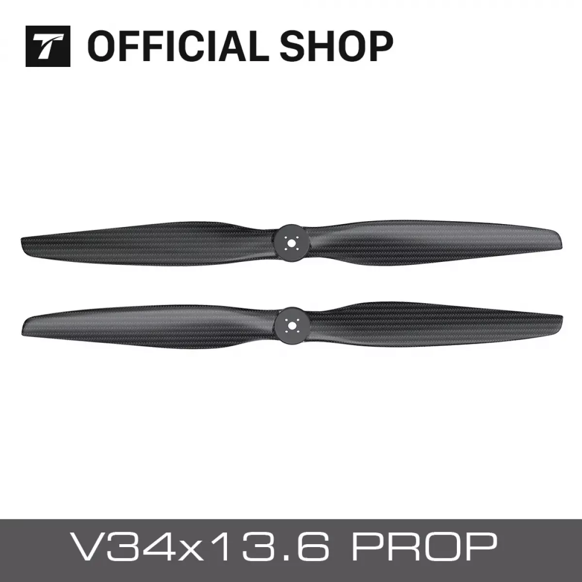 T-Motor V34x13.6 CF пропеллеры 34" (пара CW+CCW) из углеродного волокна для самолётов T-Motor V34x13.6 CF пропеллеры 34" (пара CW+CCW) из углеродного волокна для самолётов