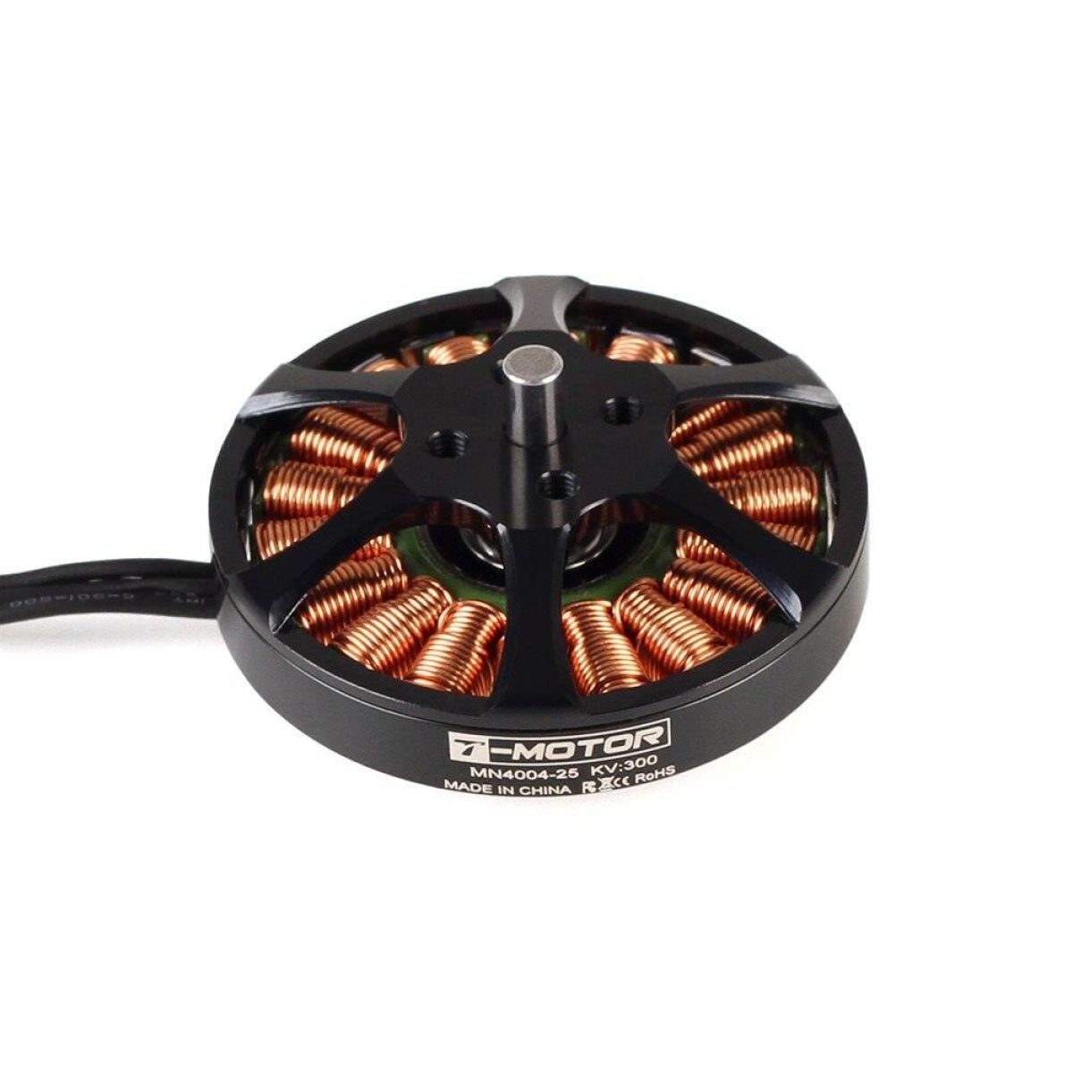 Бесколлекторный мотор T-motor MN4004 KV300/KV400, 1.3 кг тяги для тяжелых квадрокоптеров и мультикоптеров Бесколлекторный мотор T-motor MN4004 KV300/KV400, 1.3 кг тяги для тяжелых квадрокоптеров и мультикоптеров