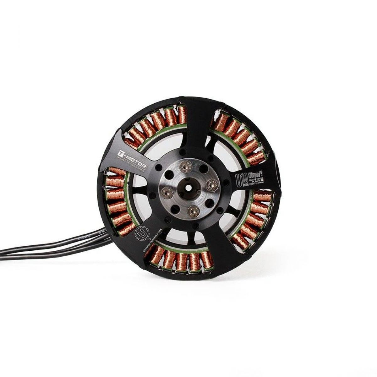 Бесколлекторный мотор T-Motor U10 Plus KV100 – 12 кг тяги для мультикоптеров и дронов Бесколлекторный мотор T-Motor U10 Plus KV100 – 12 кг тяги для мультикоптеров и дронов