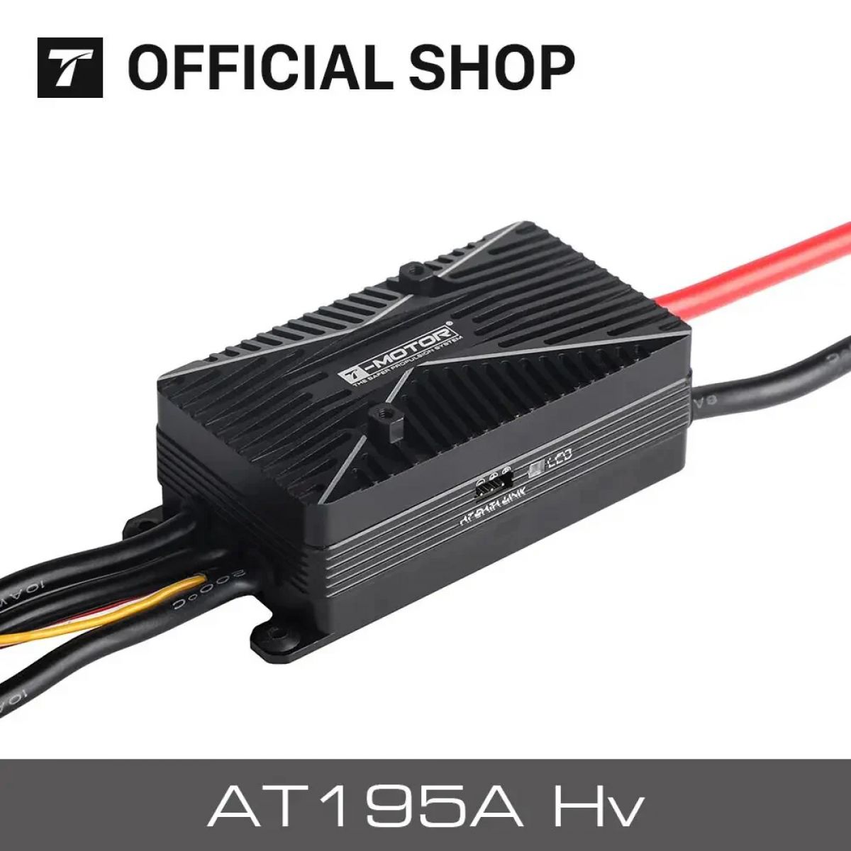 Регулятор скорости T-MOTOR AT195A ESC для VTOL 2.2-4.6м, взлёт 25-60кг, LCD-индикация параметров Регулятор скорости T-MOTOR AT195A ESC для VTOL 2.2-4.6м, взлёт 25-60кг, LCD-индикация параметров