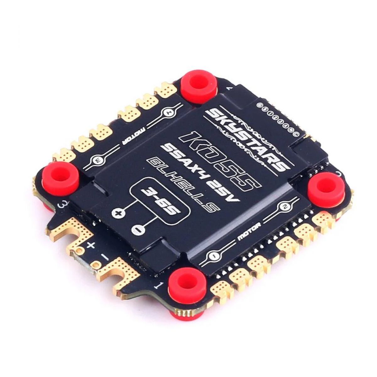 Контроллер полёта Skystars F405 F4 + 4в1 55A ESC 3-6S Lipo BMI270 Betaflight OSD Dshot600 для FPV дрона Контроллер полёта Skystars F405 F4 + 4в1 55A ESC 3-6S Lipo BMI270 Betaflight OSD Dshot600 для FPV дрона