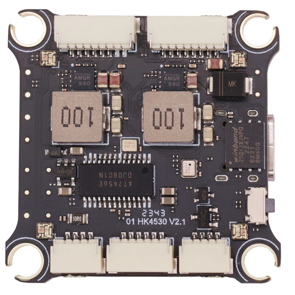Контроллер полёта HAKRC F4530 V2 для FPV дрона – STM32F405, 4 LED, 2S-6S, Dual BEC, DJI Plug Контроллер полёта HAKRC F4530 V2 для FPV дрона – STM32F405, 4 LED, 2S-6S, Dual BEC, DJI Plug
