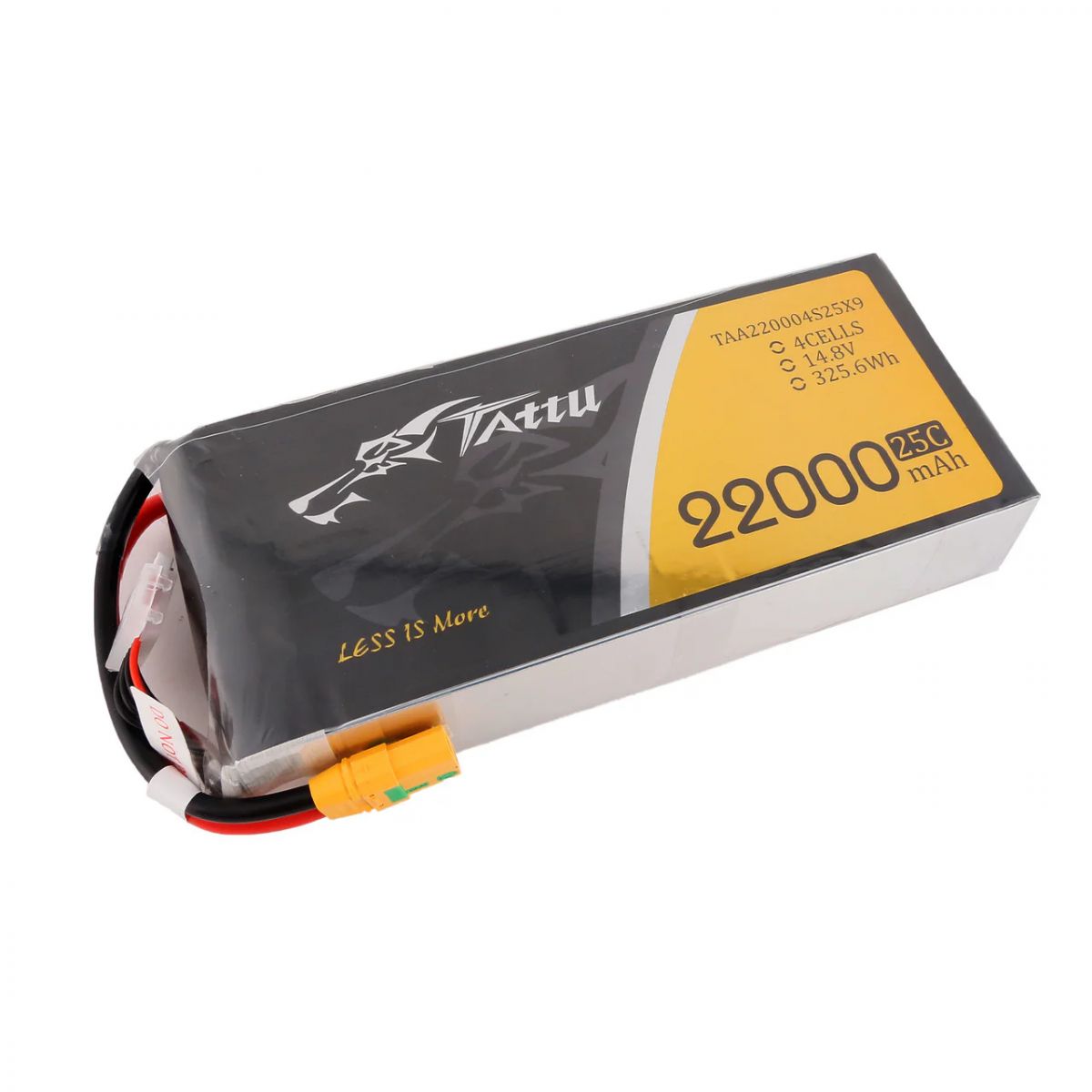 Аккумулятор Tattu G-Tech 4S 22000мАч 14.8В 25C с разъёмом XT90-S для БПЛА Аккумулятор Tattu G-Tech 4S 22000мАч 14.8В 25C с разъёмом XT90-S для БПЛА