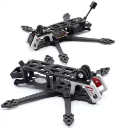 Рама дрона LHCXRC CLOUD-160/250 7075 CNC, 160/225мм, для DJI O3 Air Unit, FPV, 3.5/5 дюйма