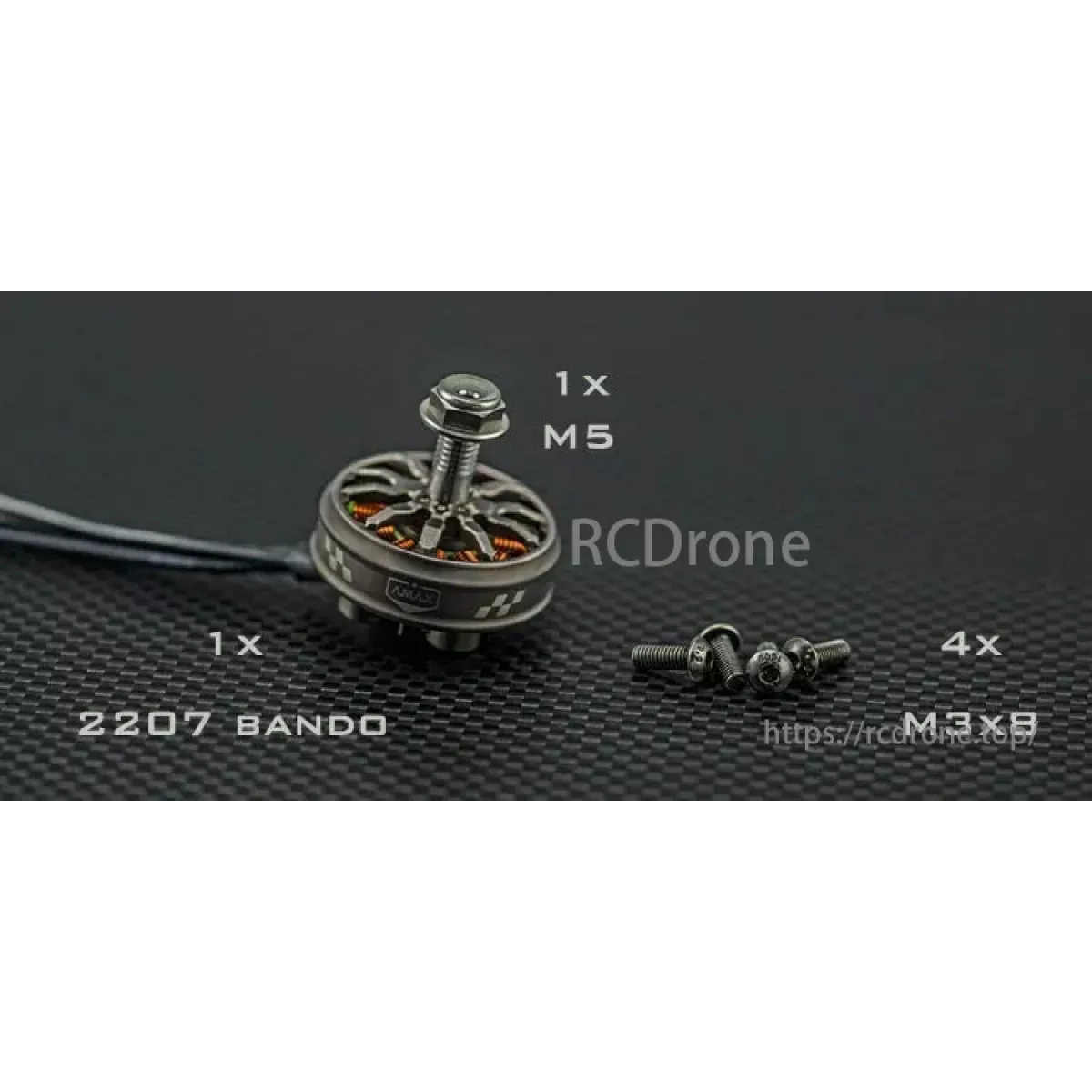 Бесколлекторный мотор AMAX 2207 Bando 1750KV/1950KV/2050KV/2550KV 4–6S для FPV дрона (усиленная версия) Бесколлекторный мотор AMAX 2207 Bando 1750KV/1950KV/2050KV/2550KV 4–6S для FPV дрона (усиленная версия)