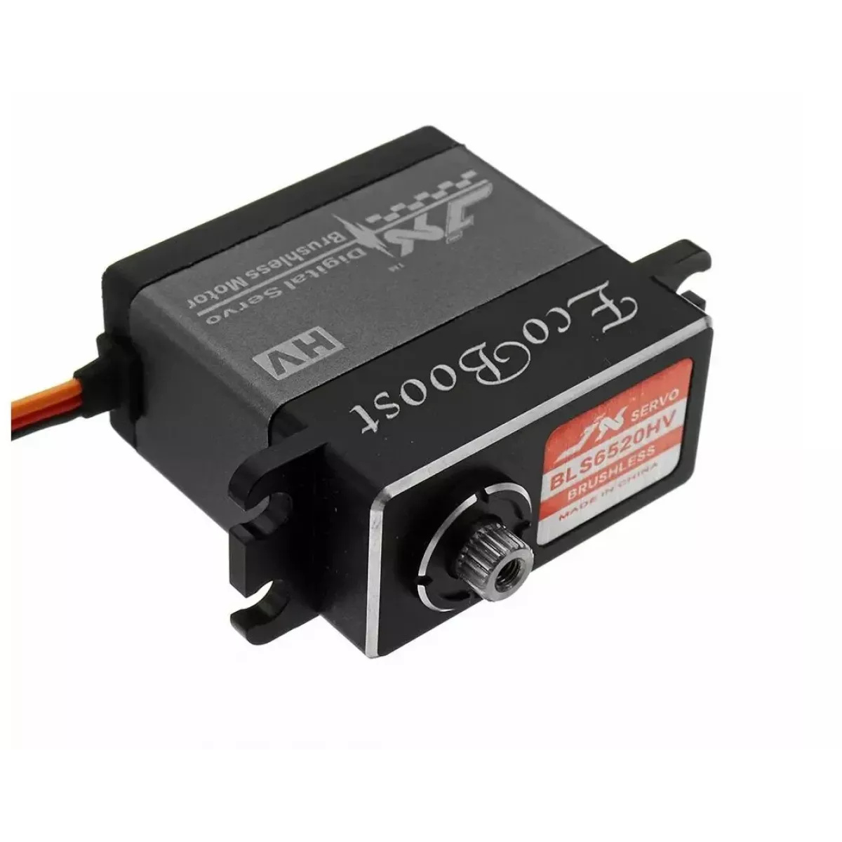 JX Servo EcoBoost BLS6520HV — 20кг, 180°, HV, метал. шестерни, бесщеточный цифровой сервопривод для RC моделей JX Servo EcoBoost BLS6520HV — 20кг, 180°, HV, метал. шестерни, бесщеточный цифровой сервопривод для RC моделей
