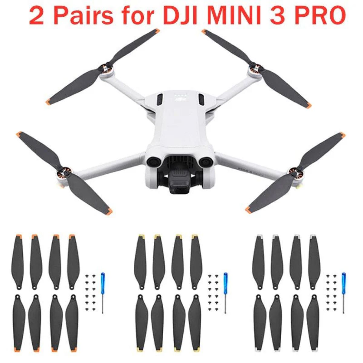 Пропеллеры для DJI MINI 3 PRO — легкие лопасти 6030, запасные части и аксессуары Пропеллеры для DJI MINI 3 PRO — легкие лопасти 6030, запасные части и аксессуары