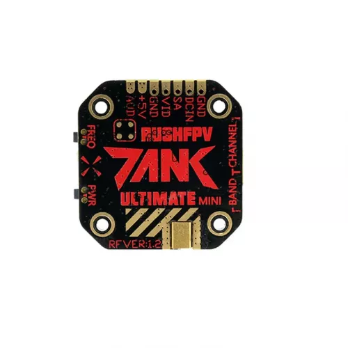RUSH TANK Ultimate MINI VTX - 5.8ГГц 48CH RaceBand, 0/25/200/500/800мВт, 20x20, FPV передатчик для дрона