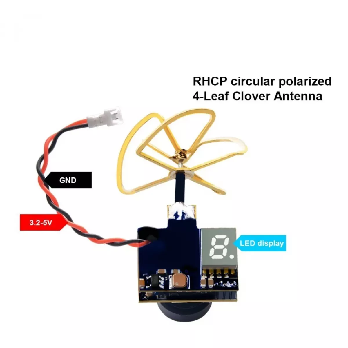 Супер мини AIO 5.8G 40CH VTX 0/25/50/200mW 600TVL 1/3 CMOS камера для FPV дрона и авто Супер мини AIO 5.8G 40CH VTX 0/25/50/200mW 600TVL 1/3 CMOS камера для FPV дрона и авто