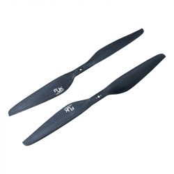 Пара пропеллеров RJX 1654 16x5.4” из карбона, прямой и реверс, для мультикоптера