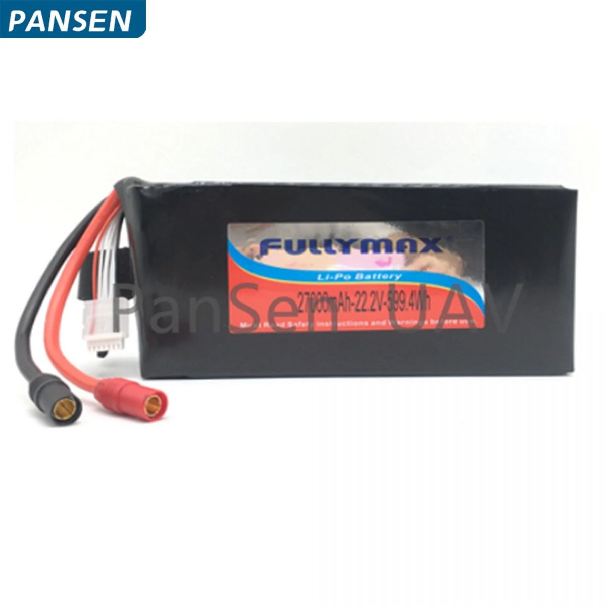 Аккумулятор Fullymax 22000мАч/27000мАч 22.8V 6S LiPo 18C для FPV дрона, гексакоптера, агродрона Аккумулятор Fullymax 22000мАч/27000мАч 22.8V 6S LiPo 18C для FPV дрона, гексакоптера, агродрона
