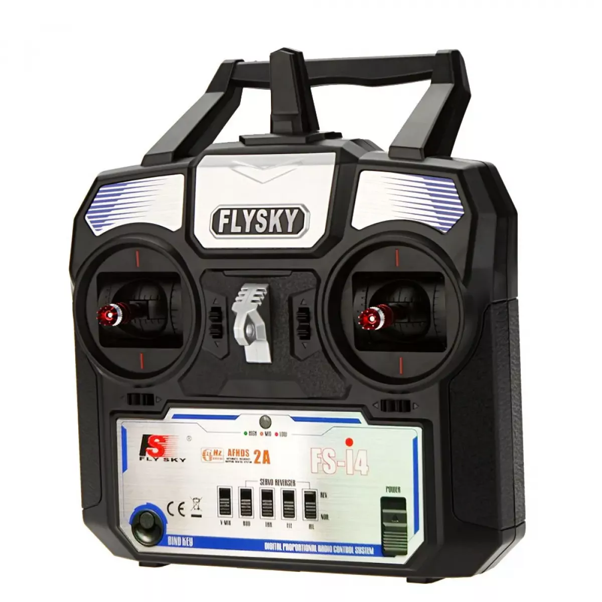 Flysky FS-i4 пульт управления 2.4GHz 4CH AFHDS с приемником FS-A6 для RC вертолета и планера Flysky FS-i4 пульт управления 2.4GHz 4CH AFHDS с приемником FS-A6 для RC вертолета и планера