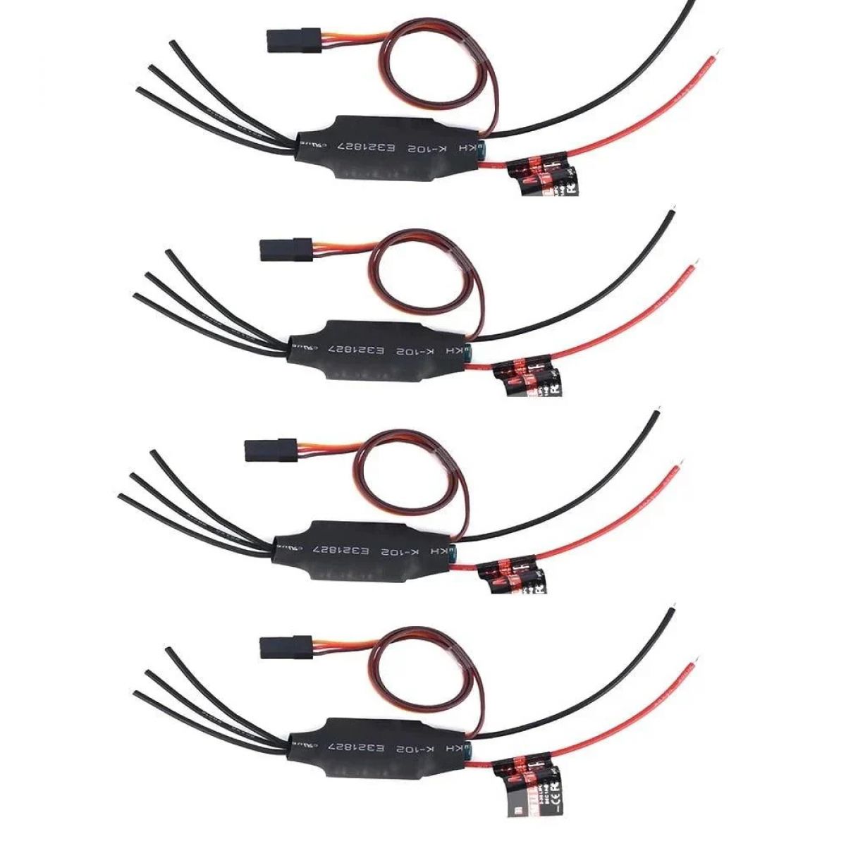 Бесколлекторный мотор MT2204 2300KV + ESC 12A для квадрокоптера 210–280мм FPV QAV250 Бесколлекторный мотор MT2204 2300KV + ESC 12A для квадрокоптера 210–280мм FPV QAV250