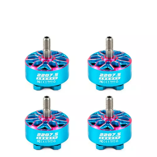 Бесколлекторный мотор Axisflying 2207.5 1960KV/1860KV для 5" FPV дронов и фристайла