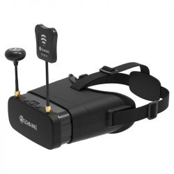 Eachine EV800DM FPV Очки с варифокальной линзой, 5.8G 40CH, DVR, 3" 900x600, аккумулятор, VR