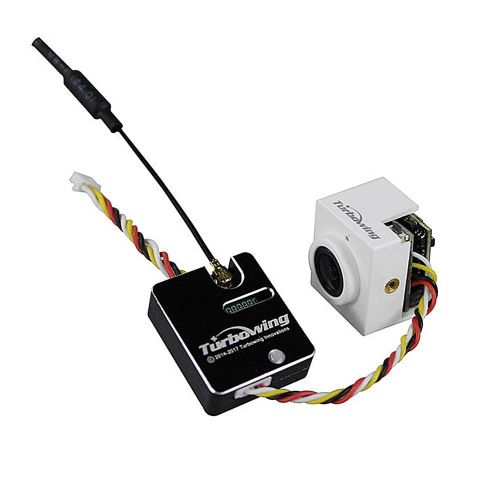 Модуль видеопередатчика TURBOWING TX1769 5.8G 25/200mW + DVR камера CYCLOPS V3 TV17621 720P для FPV Racing Drone