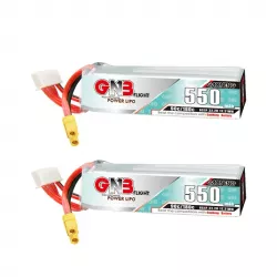GNB LiPo аккумулятор 2S 3S 4S 6S 7.4V-22.2V 550mAh 90C для квадрокоптера FPV дрона вертолёта