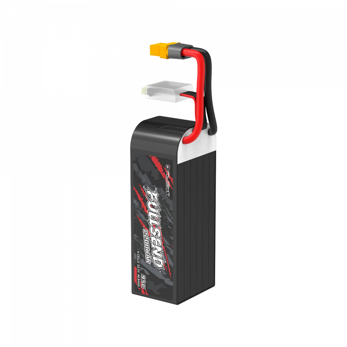 iFlight Fullsend 6S 22.2В 2200мАч 95C Li-Po аккумулятор с разъёмом XT60H iFlight Fullsend 6S 22.2В 2200мАч 95C Li-Po аккумулятор с разъёмом XT60H