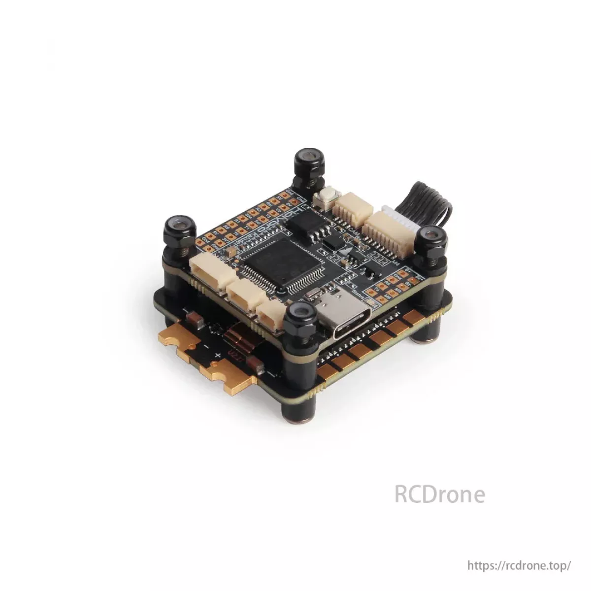 Стек полётного контроллера Holybro Kakute F722 и Tekko32 F4 4в1 50A/60A/65A ESC 8S, DJI HD, AM32/BLHeli32 Стек полётного контроллера Holybro Kakute F722 и Tekko32 F4 4в1 50A/60A/65A ESC 8S, DJI HD, AM32/BLHeli32