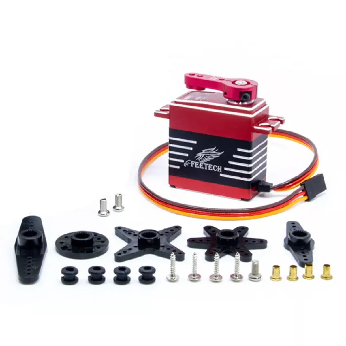 FEETECH FT5835M — цифровой серво 7.4В 35кг·см, 180°, металл, влагозащита для RC авто FEETECH FT5835M — цифровой серво 7.4В 35кг·см, 180°, металл, влагозащита для RC авто