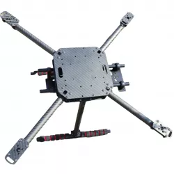 Рама FPV MARK4 V4 15" (594мм) 3K Carbon Fiber с посадочными лыжами из карбона