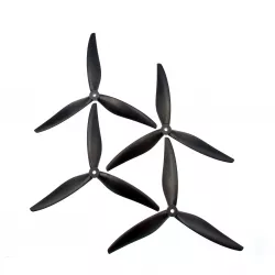 Винты Gemfan CL 8040 8x4x3 3-лопастные 8" для X-Class FPV, LR8, RC Cinelifter, MAK4, CW/CCW