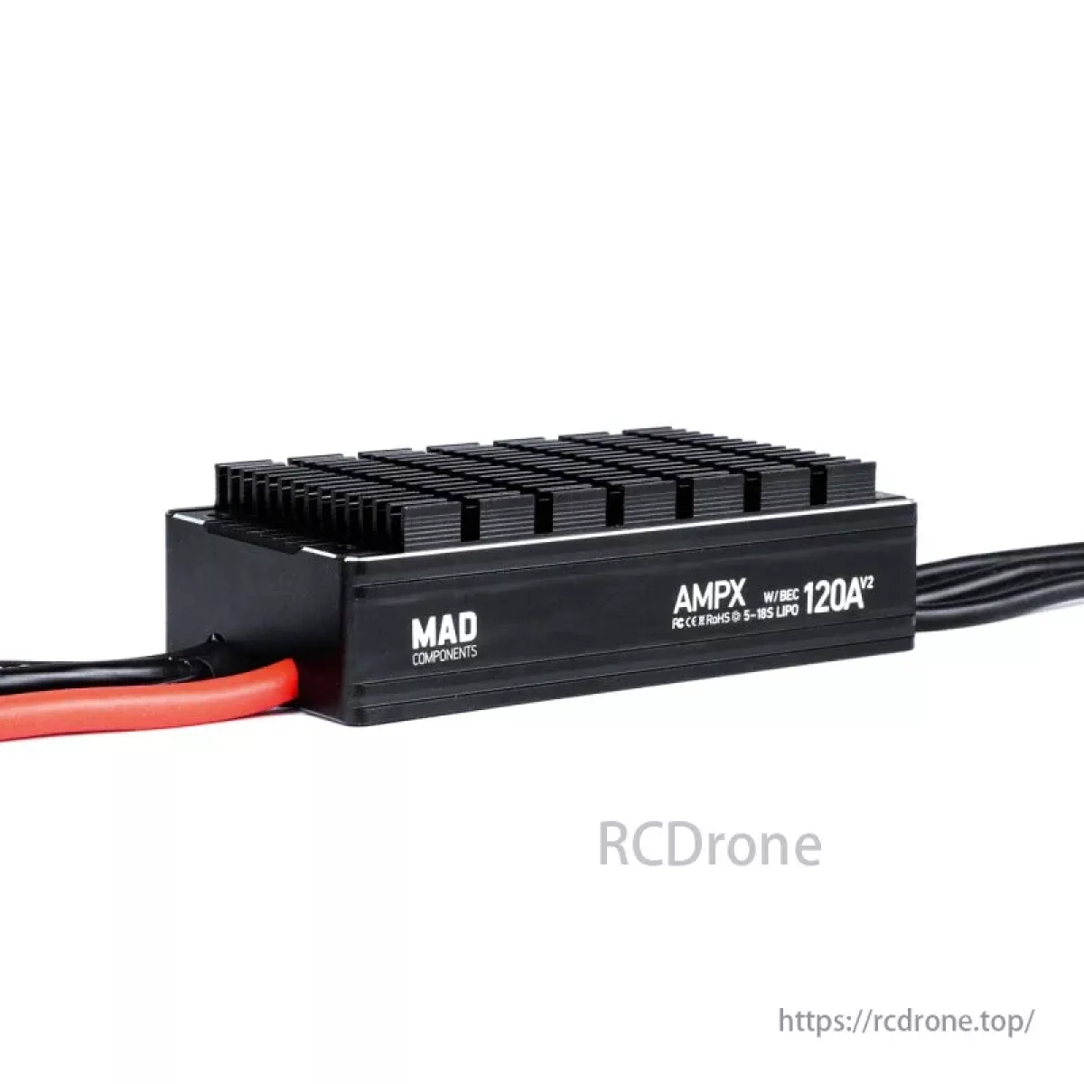 Контроллер MAD AMPX 120A V2.0 ESC для дрона (5-18S) | Высокое напряжение, CAN, RPM управление Контроллер MAD AMPX 120A V2.0 ESC для дрона (5-18S) | Высокое напряжение, CAN, RPM управление