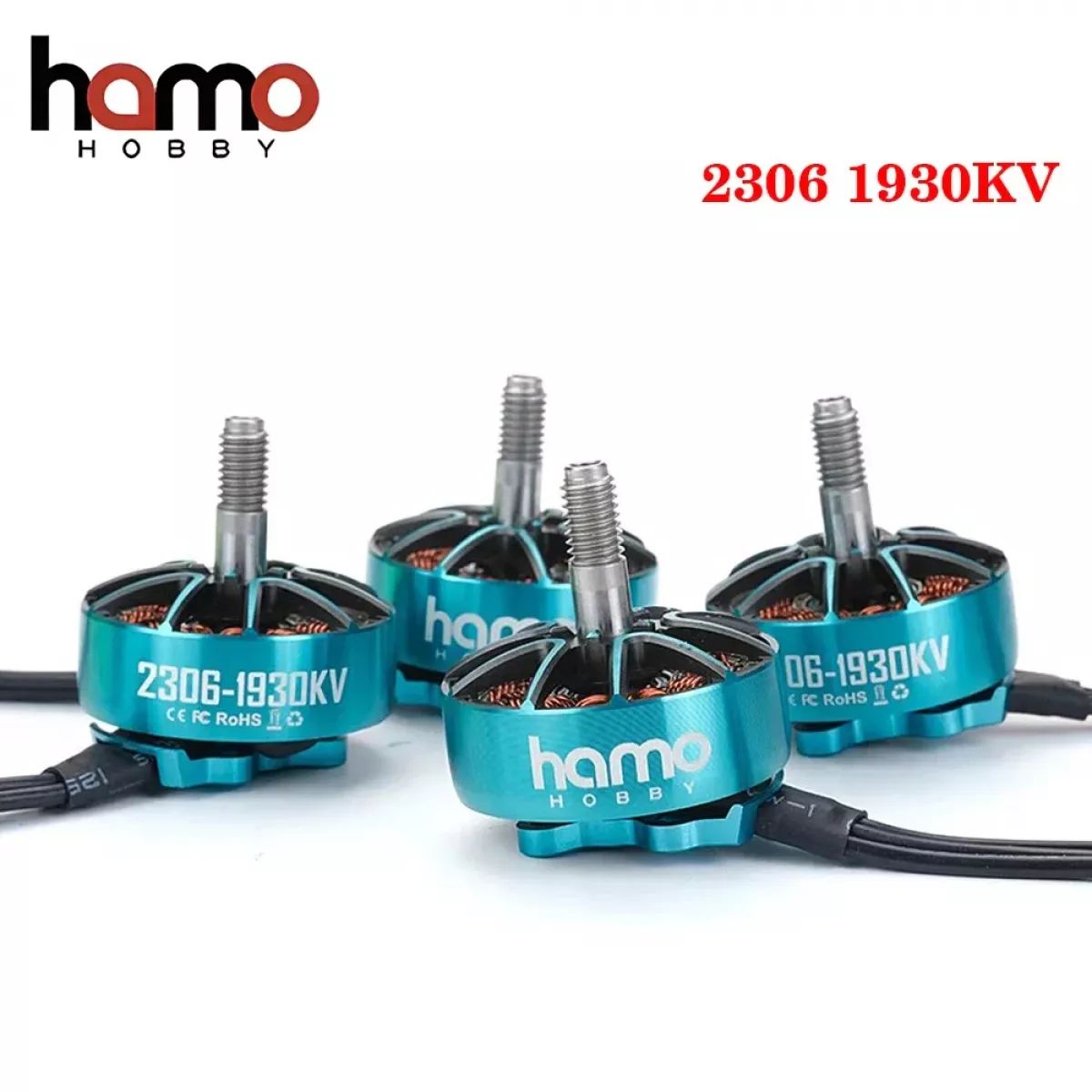 Бесколлекторный мотор Hamo HOBBY 2306 1930KV 4-6S для 5" фристайл FPV дрона Бесколлекторный мотор Hamo HOBBY 2306 1930KV 4-6S для 5" фристайл FPV дрона