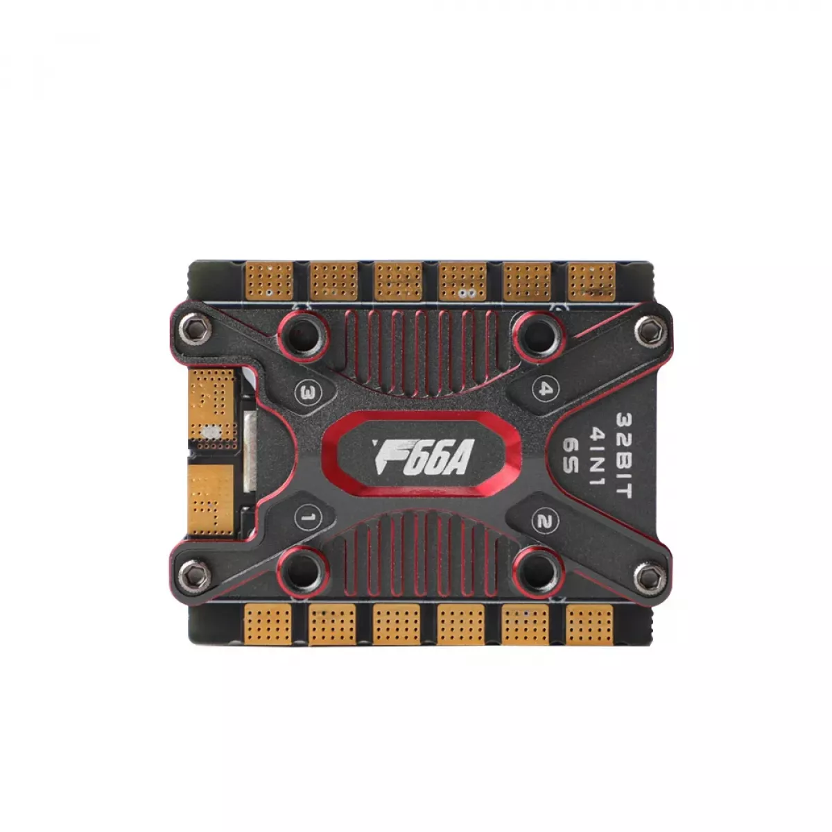 T-MOTOR F66A MINI 6S 4в1 ESC серии F без сквозных отверстий T-MOTOR F66A MINI 6S 4в1 ESC серии F без сквозных отверстий