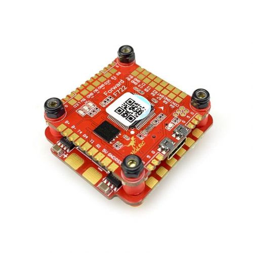 Полетный контроллер HGLRC Zeus F760 F7 3-6S с 4-в-1 ESC 60A BL_32 DShot1200 для FPV дронов DIY