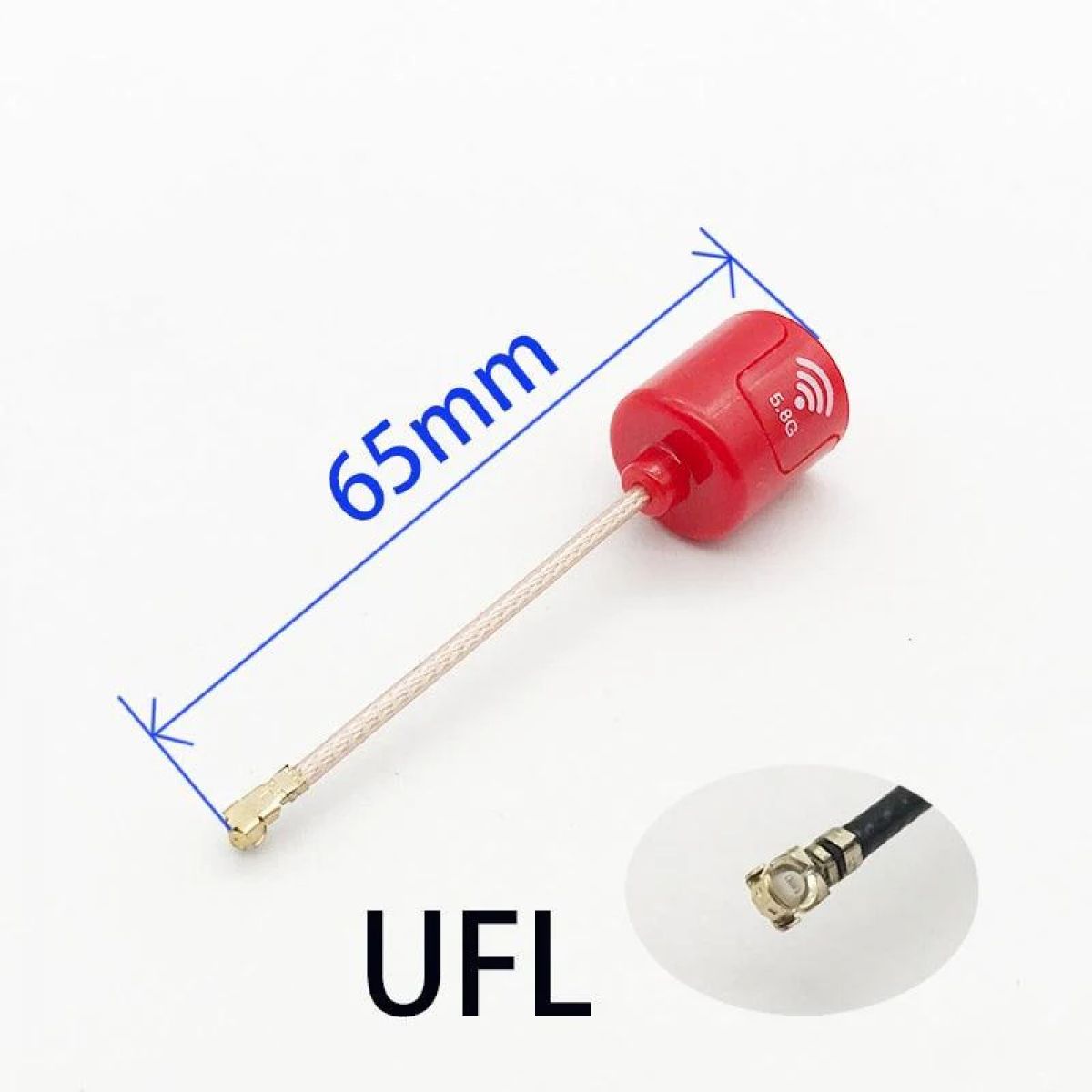 Антенна Lollipop 4 RHCP 5,8G 2,5dBi SMA/RP-SMA/MMCX/UFL для FPV дрона, компактная и легкая Антенна Lollipop 4 RHCP 5,8G 2,5dBi SMA/RP-SMA/MMCX/UFL для FPV дрона, компактная и легкая
