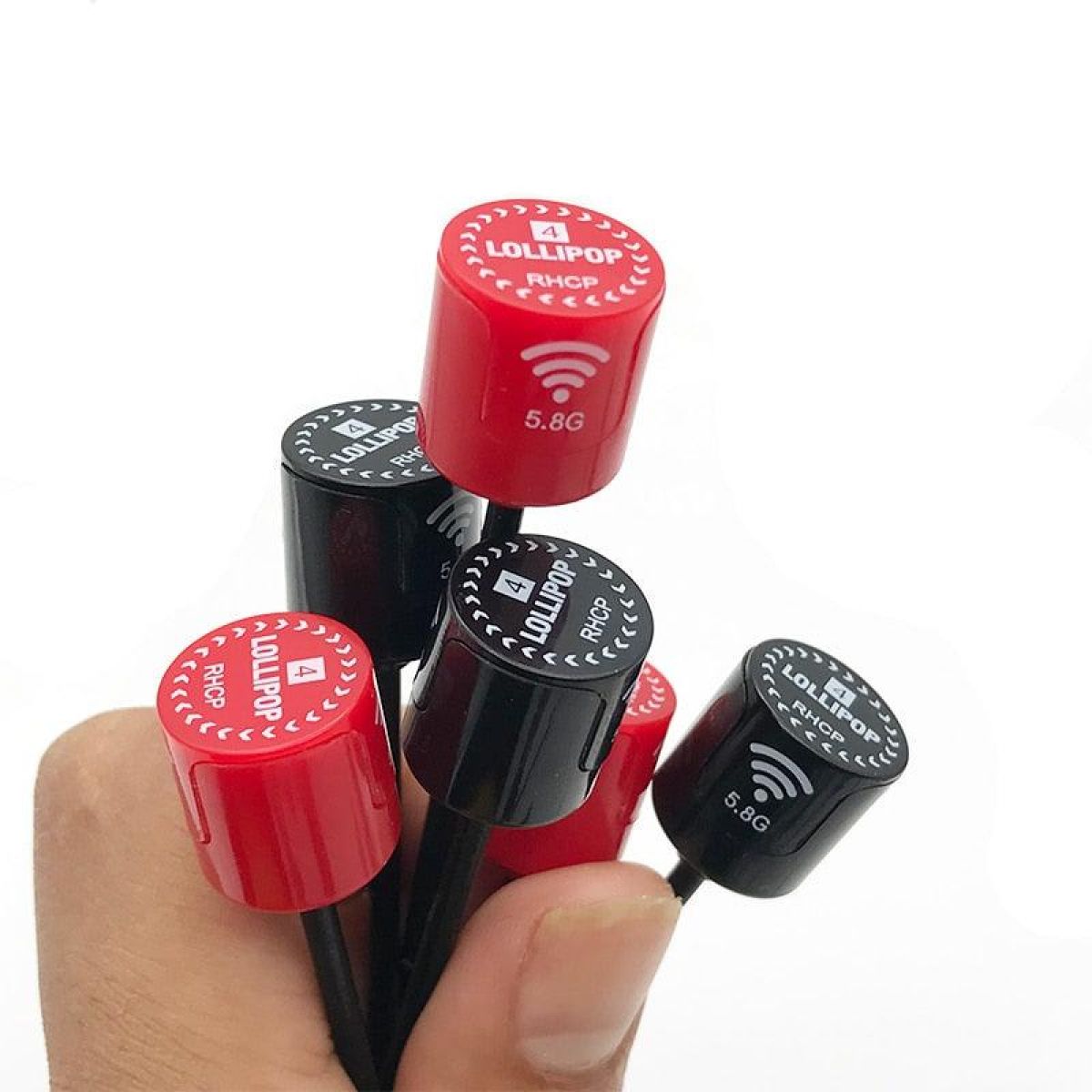 Антенна Lollipop 4 RHCP 5,8G 2,5dBi SMA/RP-SMA/MMCX/UFL для FPV дрона, компактная и легкая Антенна Lollipop 4 RHCP 5,8G 2,5dBi SMA/RP-SMA/MMCX/UFL для FPV дрона, компактная и легкая