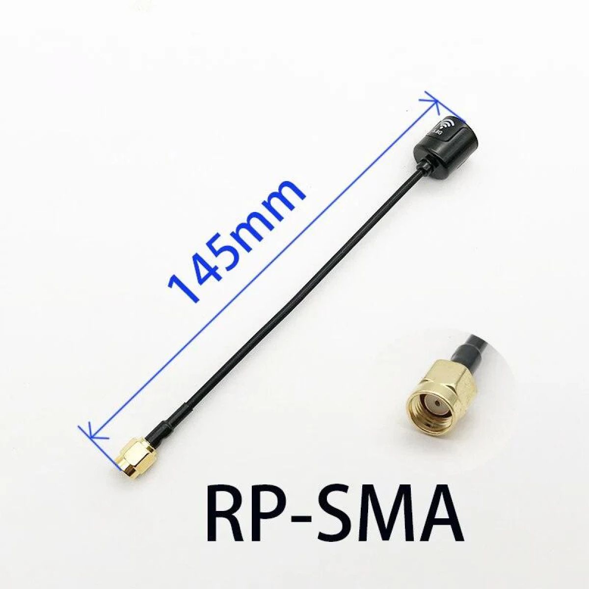 Антенна Lollipop 4 RHCP 5,8G 2,5dBi SMA/RP-SMA/MMCX/UFL для FPV дрона, компактная и легкая Антенна Lollipop 4 RHCP 5,8G 2,5dBi SMA/RP-SMA/MMCX/UFL для FPV дрона, компактная и легкая