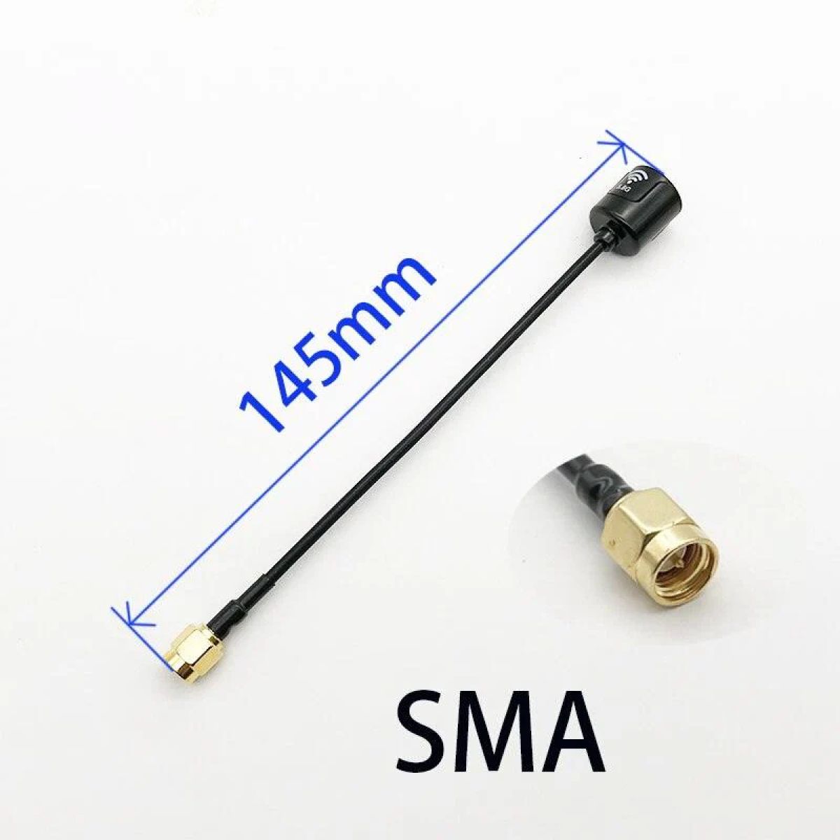 Антенна Lollipop 4 RHCP 5,8G 2,5dBi SMA/RP-SMA/MMCX/UFL для FPV дрона, компактная и легкая Антенна Lollipop 4 RHCP 5,8G 2,5dBi SMA/RP-SMA/MMCX/UFL для FPV дрона, компактная и легкая