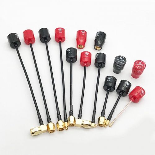 Антенна Lollipop 4 RHCP 5,8G 2,5dBi SMA/RP-SMA/MMCX/UFL для FPV дрона, компактная и легкая