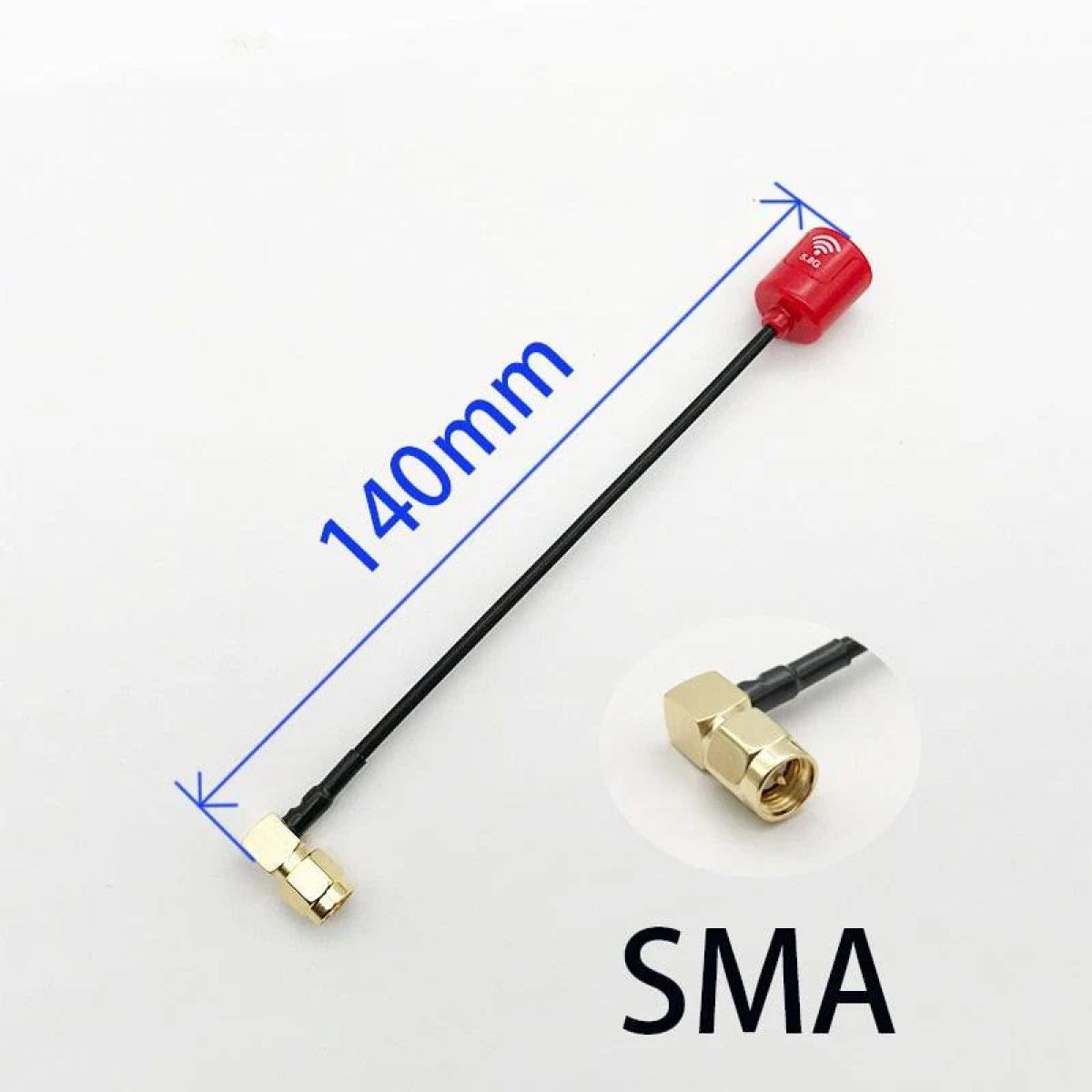 Антенна Lollipop 4 RHCP 5,8G 2,5dBi SMA/RP-SMA/MMCX/UFL для FPV дрона, компактная и легкая Антенна Lollipop 4 RHCP 5,8G 2,5dBi SMA/RP-SMA/MMCX/UFL для FPV дрона, компактная и легкая