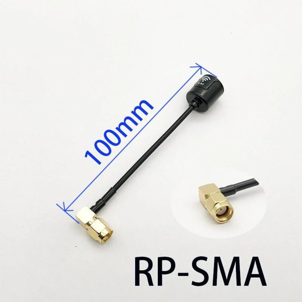 Антенна Lollipop 4 RHCP 5,8G 2,5dBi SMA/RP-SMA/MMCX/UFL для FPV дрона, компактная и легкая Антенна Lollipop 4 RHCP 5,8G 2,5dBi SMA/RP-SMA/MMCX/UFL для FPV дрона, компактная и легкая