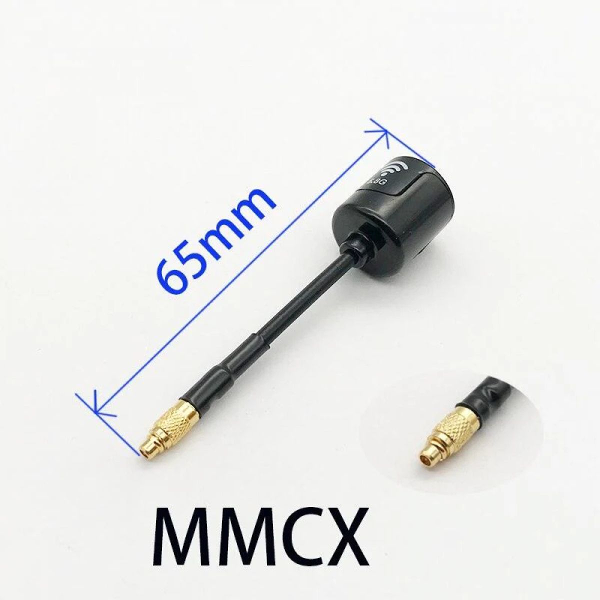 Антенна Lollipop 4 RHCP 5,8G 2,5dBi SMA/RP-SMA/MMCX/UFL для FPV дрона, компактная и легкая Антенна Lollipop 4 RHCP 5,8G 2,5dBi SMA/RP-SMA/MMCX/UFL для FPV дрона, компактная и легкая