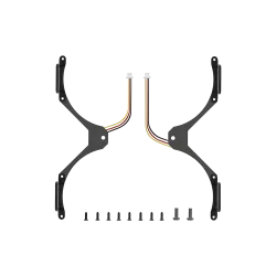Запасные части для рамы iFlight Defender 16 1.6" FPV: защита пропеллеров и LED-элементы