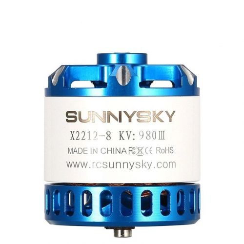 Бесколлекторный мотор SUNNYSKY X2212-III/X2216-III/X2220-III 880KV–2200KV для RC моделей