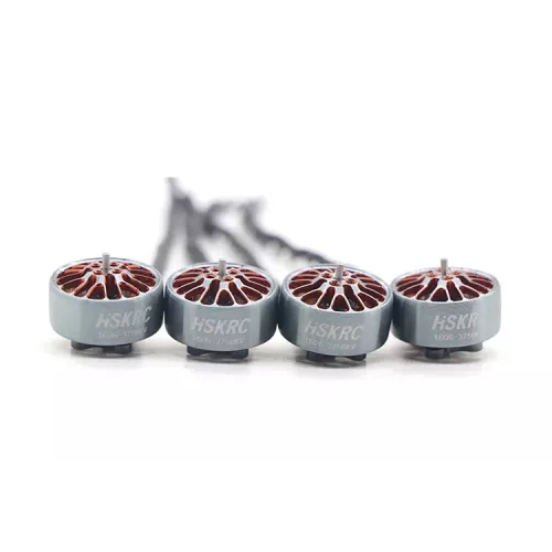 Бесколлекторный мотор HSKRC 1606 3750KV для FPV дрона 3–4" 3–4S, вал 1.5 мм