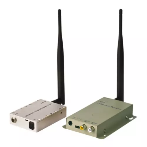 1.2ГГц 4Вт 4000мВт VTX - PAL/NTSC Беспроводной AV FPV передатчик/приёмник 2-3км для FPV дрона