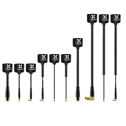 Комплект 2 антенн Foxeer Lollipop V4 5,7ГГц 2,6dBi RHCP/LHCP SMA MMCX UFL для FPV дронов