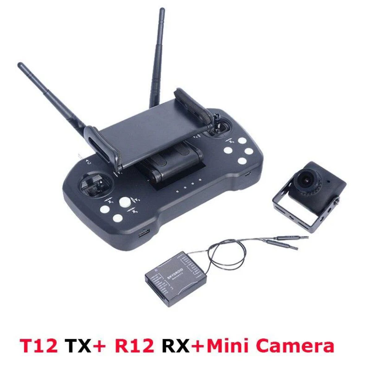 Пульт Skydroid T12 с камерой, R12, 20 км, цифровая карта, 4-в-1 для дрона агро Пульт Skydroid T12 с камерой, R12, 20 км, цифровая карта, 4-в-1 для дрона агро
