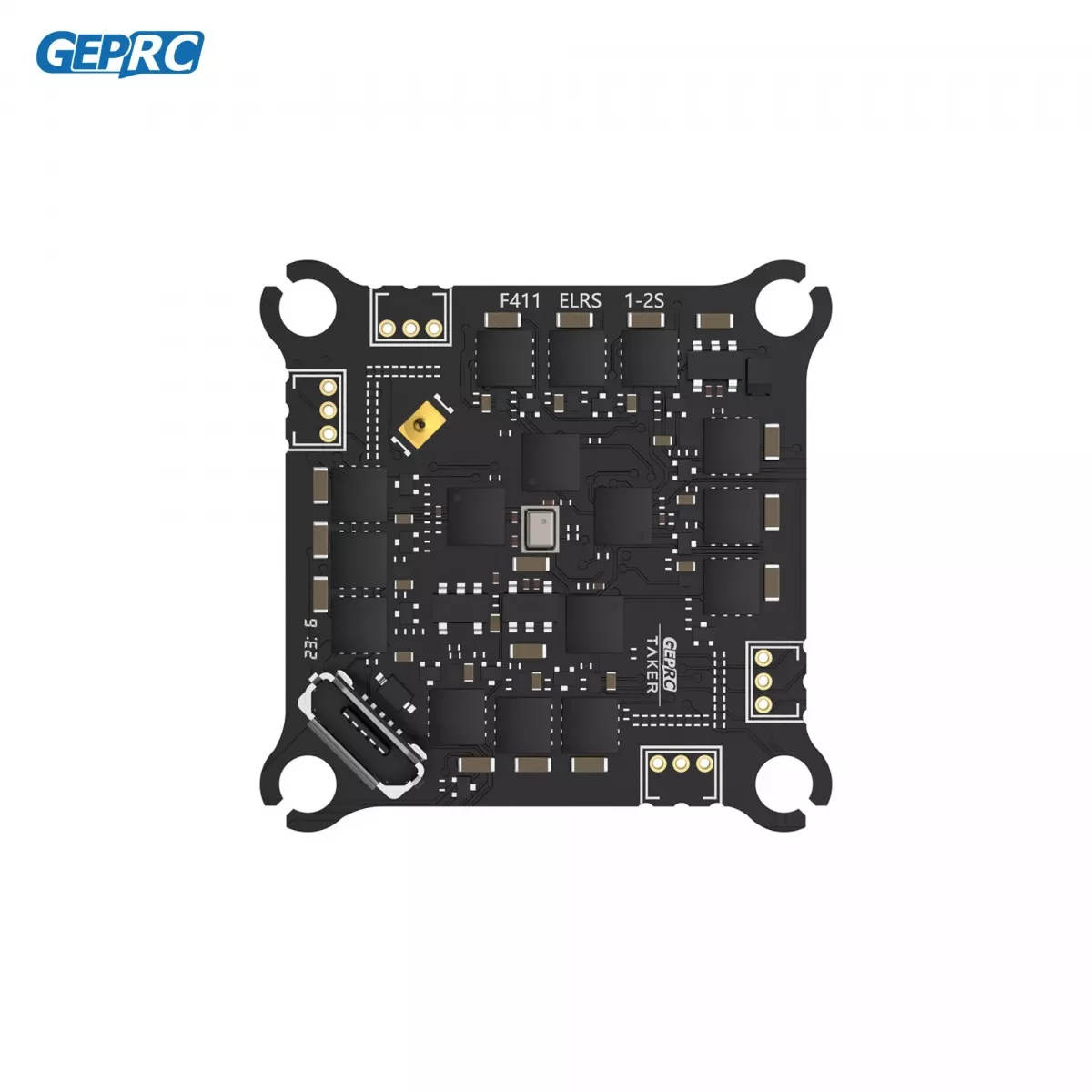 GEPRC TAKER F411-12A-E AIO контроллер полёта с Blackbox и ESC 12A для дронов Whoop 1–2S GEPRC TAKER F411-12A-E AIO контроллер полёта с Blackbox и ESC 12A для дронов Whoop 1–2S
