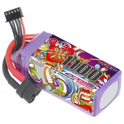 GAONENG GNB 4S HV 15.2В 1100мАч 120C LiPo аккумулятор для FPV гоночного дрона