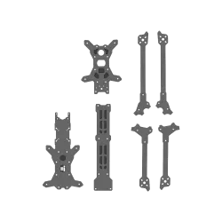 iFlight Chimera7 Pro V2 7" FPV Запасные части: боковые панели, плата, верх, низ, лучи, винты
